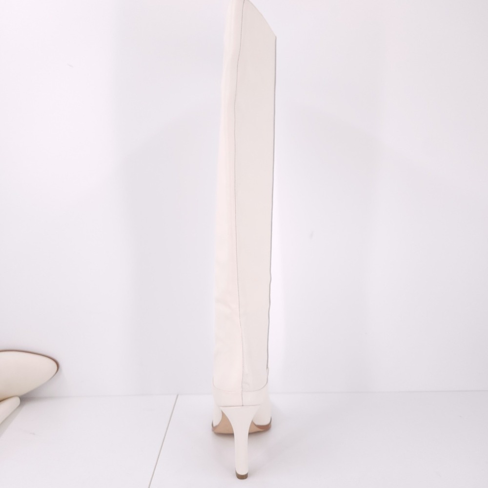 Vince Camuto‎ Sorina Coconut Cream Slouchy Stiletto Tall Boots Womens Size 8 M - Picture 10 of 16